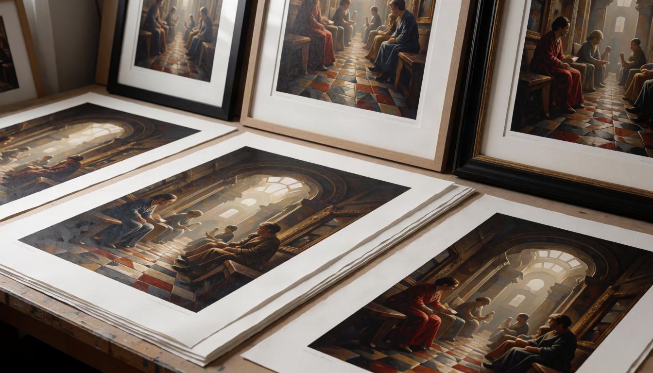 Plan a small exhibition set