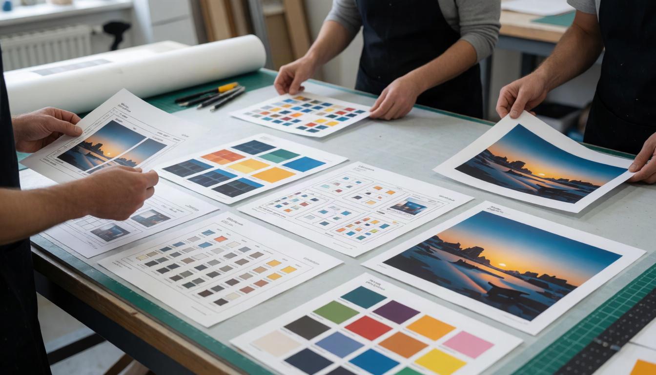 Prepare a printed portfolio